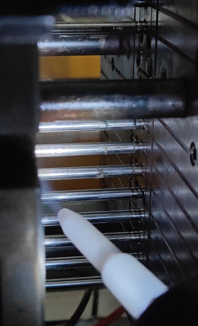 Application of Yuanjie Dry Ice Blasting Machine YJ-06 in the Injection Molding Workshop of Shanghai M&G Stationery INC Headquarters